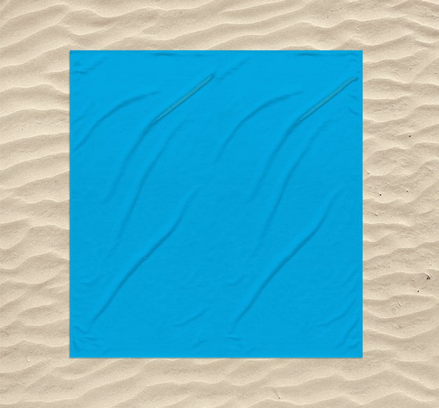 gesponsord ambitie Voorstad XL Katoenen strandlaken, blauw, 180 x 200 cm. | Onlinehanddoeken